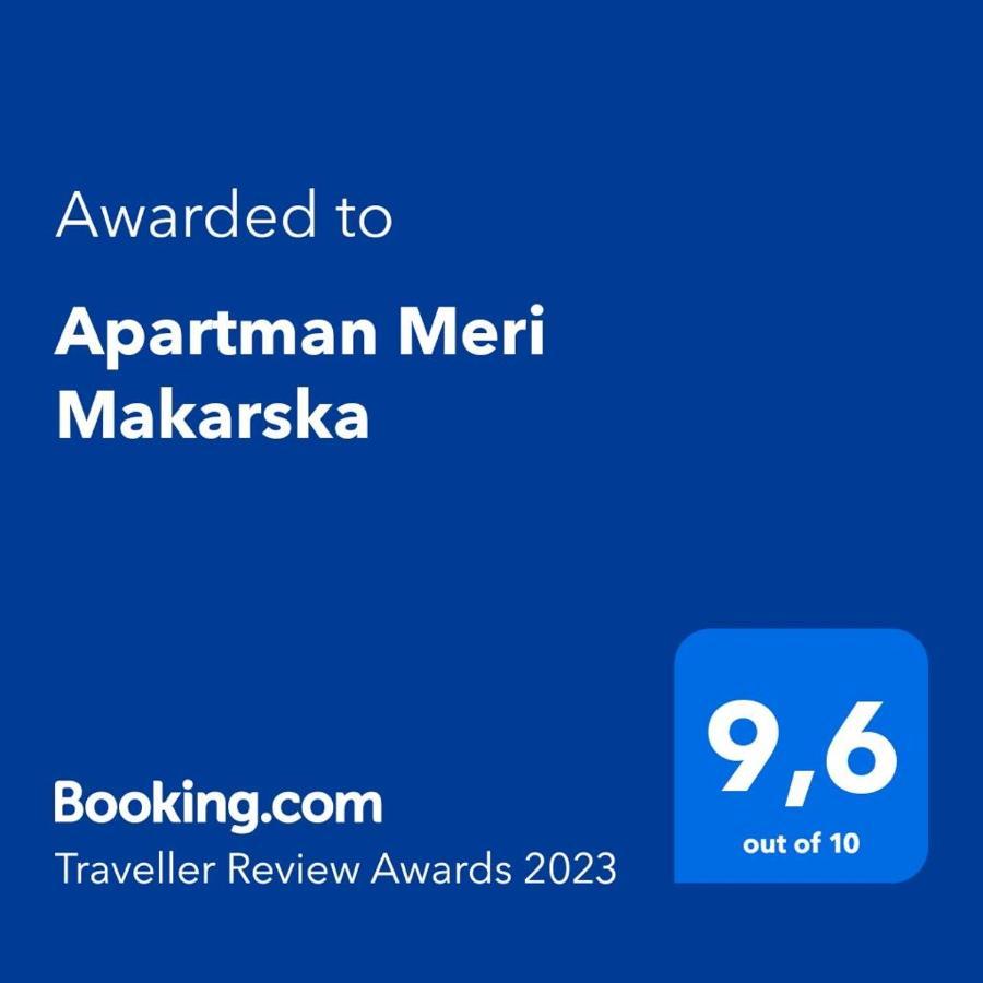 Apartman Meri Makarska Eksteriør bilde